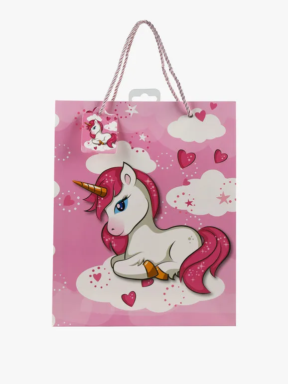 Mix Casa Sac cadeau Licorne
